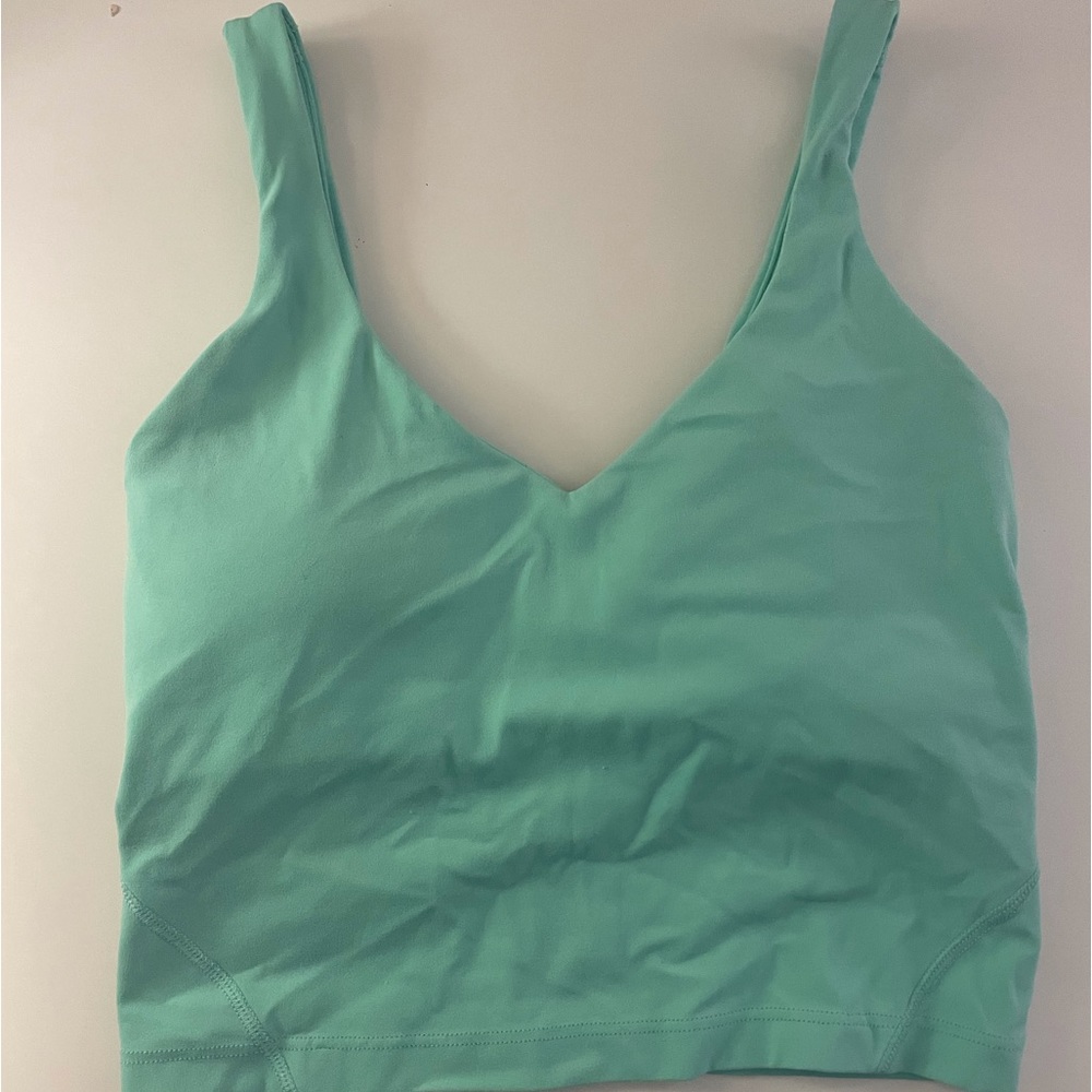 Lululemon align tank top (size 2)(turquoise)